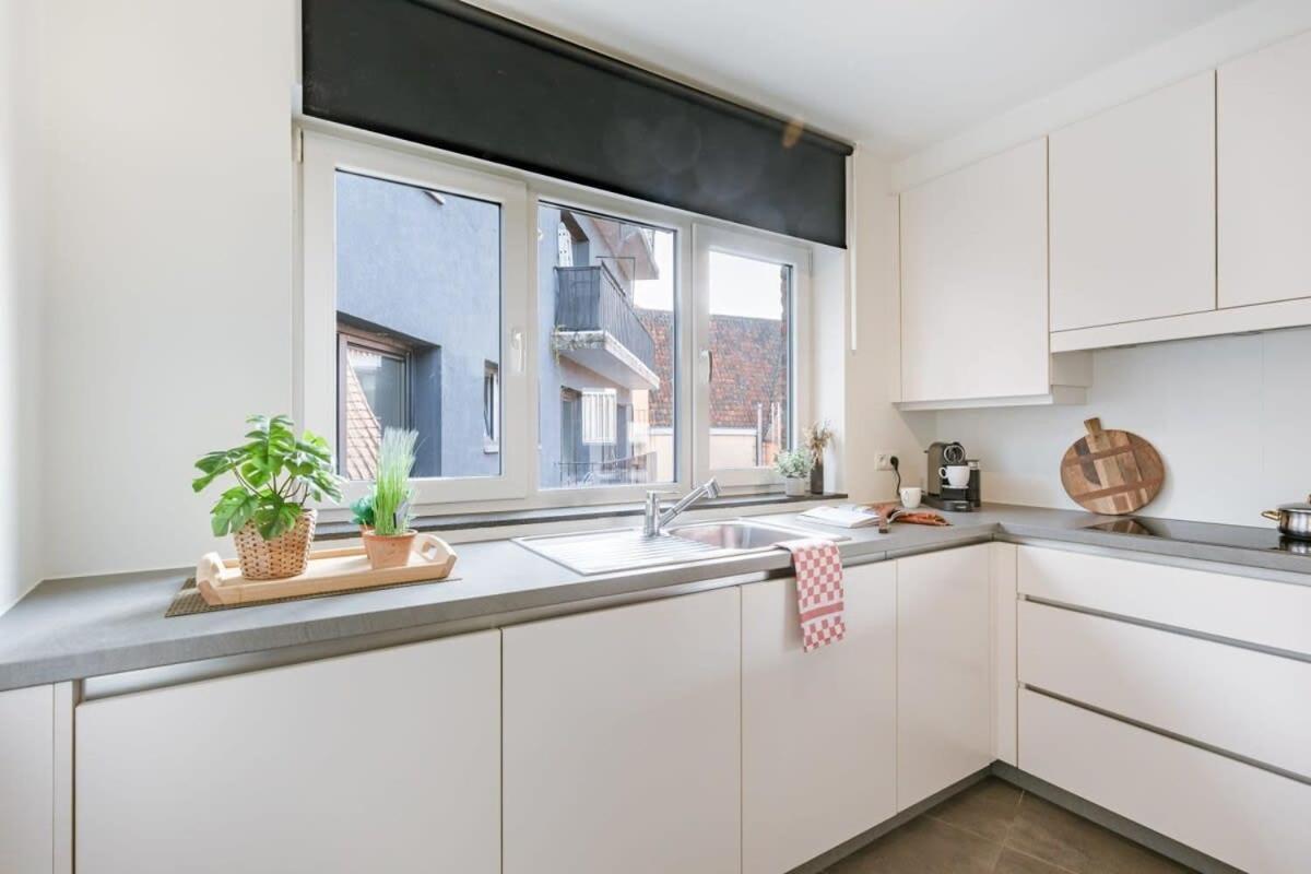 Pleasant Apartment Near The Center Of Gent Bagian luar foto